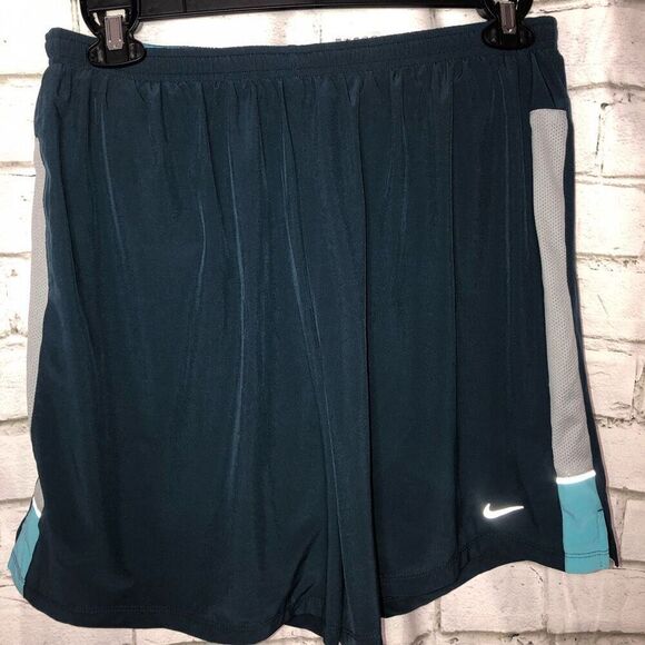 Nike Running Shorts | 7” with interior shorts | Teal & Blue | Men’s XL - Picture 5 of 8